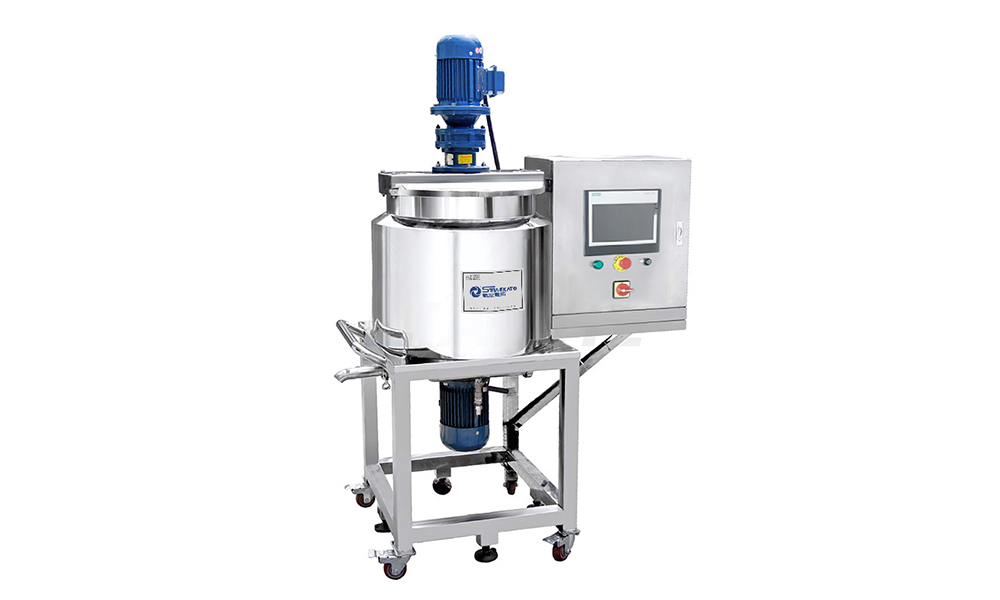 PEM移动式液洗均质搅拌锅，洗发水沐浴露小型便捷式生产设备